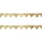 Gold Metal Heart Beads, 6mm by Bead Landing™